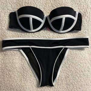 Victoria’s Secret Swim Bandeau Top & Itsy Bottom